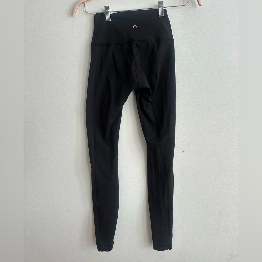 lululemon wunder under high-rise 28” size 4 black